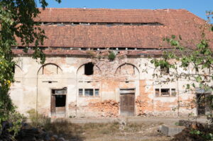 Maniów Wielki. Zabudowania folwarczne.