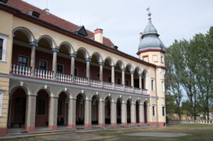 Krobielowice. Pałac Blücherów z XVII - XIX wieku.