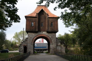 Krobielowice. Pałac Blücherów z XVII - XIX wieku.