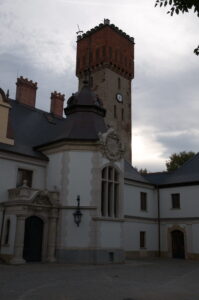 Krzyżowice. Pałac z XVIII wieku.