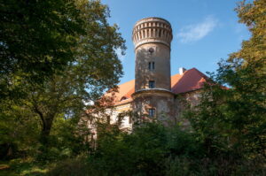 Opuszczony pałac w Osetnie.