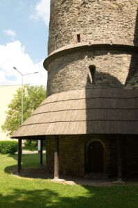 Strzelin. Romańska rotunda św. Gotarda z XIII wieku.