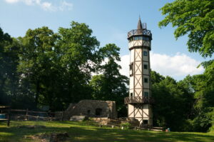 Wieża widokowa na Gromniku.